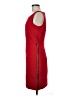 Milly Solid Red Cocktail Dress Size 6 - photo 5