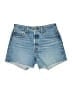Levi's 100% Cotton Blue Denim Shorts Size 28 waist - photo 1