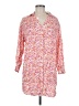 Hale Bob 100% Viscose Pink 3/4 Sleeve Button-Down Shirt Size XS - photo 1