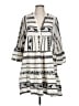 Sofia Collections Graphic Ivory Casual Dress Size L (estimated) - photo 1