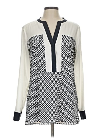 Ivanka Trump Long Sleeve Blouse (view 1)