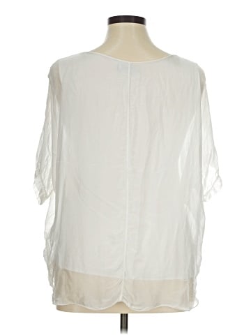 MADE IN ITALY 3/4 Sleeve Blouse (view 2)