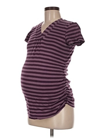 Oh Baby By Motherhood Short Sleeve Henley (view 1)