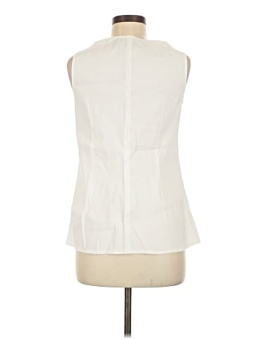 Theory Sleeveless Button-Down Shirt (view 2)