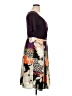 IGIGI 100% Polyester Print Purple Cocktail Dress Size 12 - photo 4