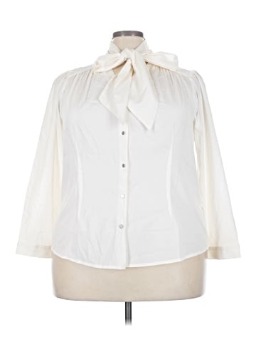 Jessica London 3/4 Sleeve Blouse (view 1)
