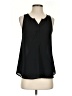 Candie's 100% Polyester Black Sleeveless Blouse Size S - photo 1