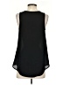 Candie's 100% Polyester Black Sleeveless Blouse Size S - photo 2