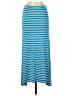 Shasa Stripes Blue Casual Skirt Size M - photo 2