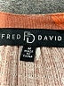 Fred David Brown Sleeveless Blouse Size M - photo 7