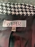 Kasper 100% Polyester Houndstooth Ivory Blazer Size 16 - photo 6