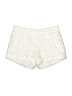 Alice + Olivia Metallic Ivory Shorts Size M (estimated) - photo 1