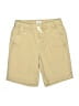 Old Navy Solid Tan Khaki Shorts Size 10 - 12 - photo 1