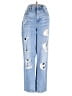 PacSun 100% Cotton Graphic Blue Jeans Size 27 waist - photo 1