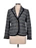 J.Crew Chevron-herringbone Blue Blazer Size 10 - photo 1