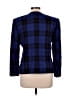 Le Suit 100% Rayon Plaid Blue Blazer Size 12 Petite - photo 2