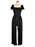 No Comment Solid Black Jumpsuit Size L - photo 1