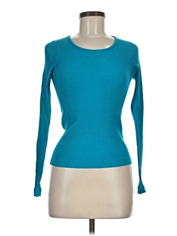 Three Dots Long Sleeve Top (view 1)