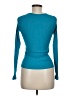 Three Dots Teal Long Sleeve Top Size M - photo 2