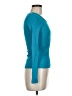 Three Dots Teal Long Sleeve Top Size M - photo 4
