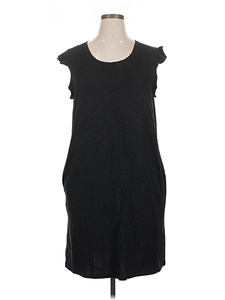 Pre-owned Toad And Co Casual Dress In Black