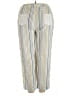 Unbranded 100% Polyester Stripes Ivory Casual Pants Size 2XL - photo 2