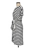 Chaps Stripes Black Gray Casual Dress Size M - photo 5