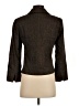 Barneys New York Tweed Brown Wool Blazer Size S - photo 2