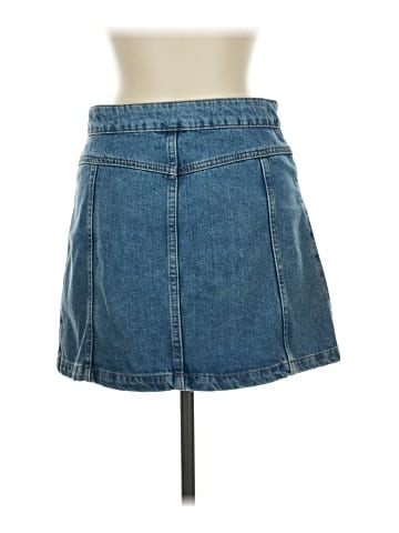 Topshop Denim Skirt (view 2)