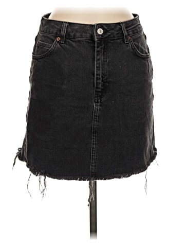 Topshop Denim Skirt (view 1)