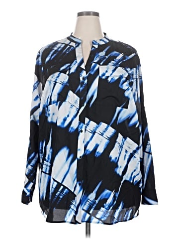 Calvin Klein Long Sleeve Blouse (view 1)