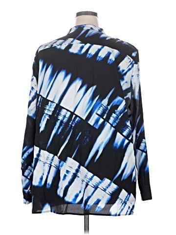 Calvin Klein Long Sleeve Blouse (view 2)