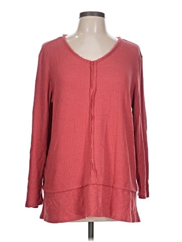 St. John's Bay Long Sleeve Blouse (view 1)