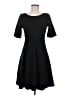 J.Crew Solid Black Casual Dress Size 6 - photo 1
