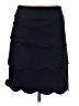 J. McLaughlin Solid Black Casual Skirt Size 6 - photo 1