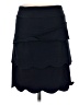 J. McLaughlin Solid Black Casual Skirt Size 6 - photo 2