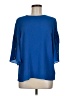 MICHAEL Michael Kors Blue 3/4 Sleeve Blouse Size M - photo 1