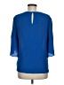 MICHAEL Michael Kors Blue 3/4 Sleeve Blouse Size M - photo 2