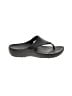 Crocs Black Flip Flops Size 9 - photo 1