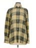 Giorgio Armani Plaid Yellow Long Sleeve Button-Down Shirt Size EU (IT) 40 / US 4 - photo 1