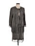Elie Tahari Gray Coat Size L - photo 1