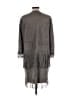 Elie Tahari Gray Coat Size L - photo 2