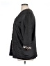 IMAN Animal Print Black 3/4 Sleeve Blouse Size XL - photo 5