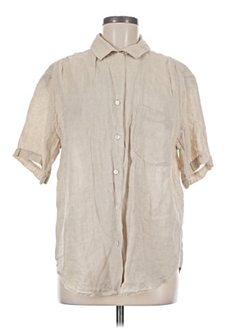Banana Republic Short Sleeve Button-Down Shirt (view 1)
