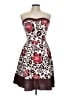 Ruby Rox Floral Brown Cocktail Dress Size 11 - photo 1