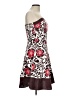 Ruby Rox Floral Brown Cocktail Dress Size 11 - photo 4
