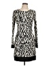 Cache Graphic Ivory Cocktail Dress Size 10 - photo 1