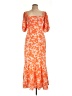 Missguided 100% Polyester Orange Cocktail Dress Size L - photo 1
