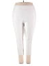 Quacker Factory Solid White Casual Pants Size 2X - photo 1