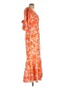 Missguided 100% Polyester Orange Cocktail Dress Size L - photo 4